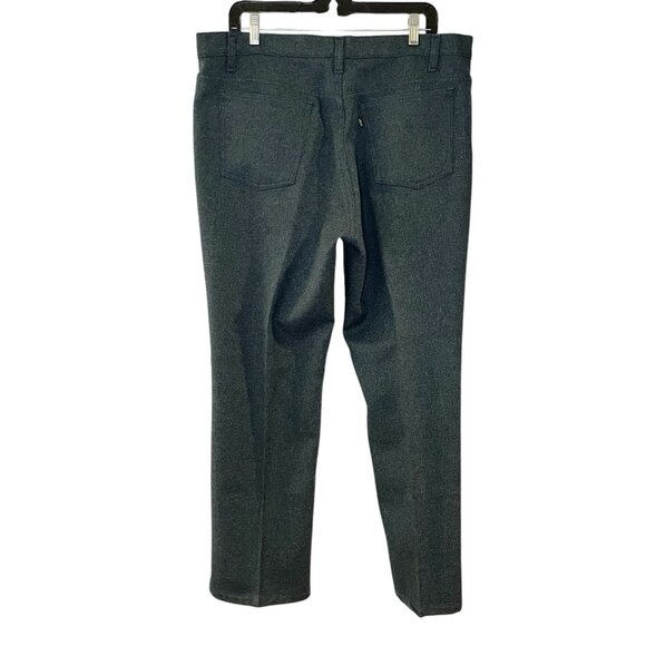 Vintage Levi's 10517-9018 Darcon Blue Bootcut Pants Size 38 Made USA 28" Inseam - Picture 2 of 6